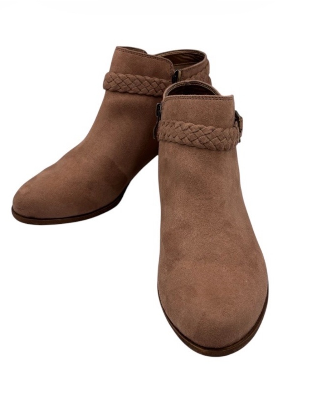 Life Stride Women’s Low Cut Side Zip Up Boots Size 11M